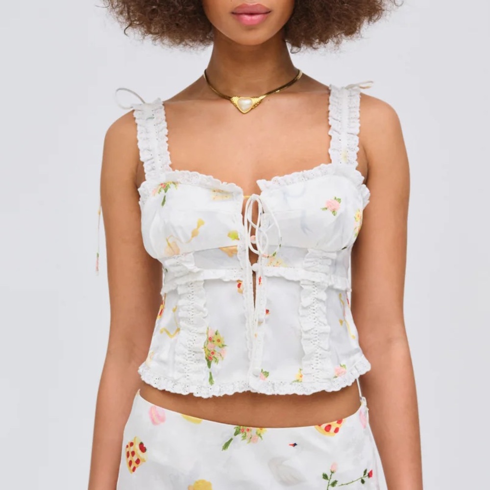 For Love And Lemons Morgan Top